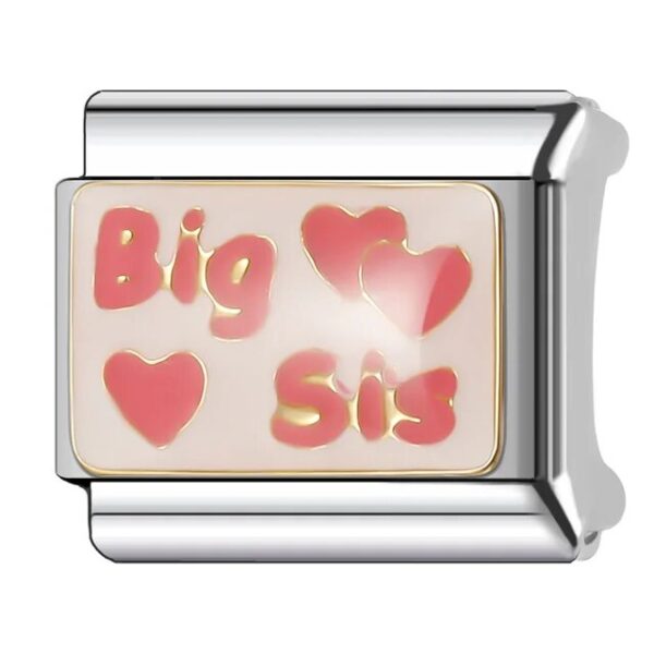 Charm Big Sis by Italian Bracelet