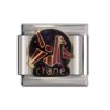 Italian Bracelet charm Crane - Crane