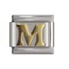 Charm Letter M van Italian Bracelet