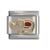 Charm of an elephant for in your Italian Bracelet