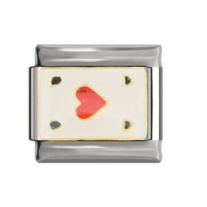 Charm of a game card for in your Italian Bracelet.