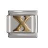 Charm of the letter X for your Italian Bracelet.