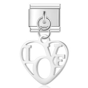 Bedel Love is in the Heart van Italian Bracelet