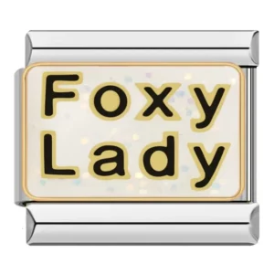 Charm Foxy Lady van Italian Braclet