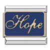 Charm Hope for the best from Italian Bracelet