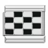 Charm Checkered Flag from Italian Bracelet