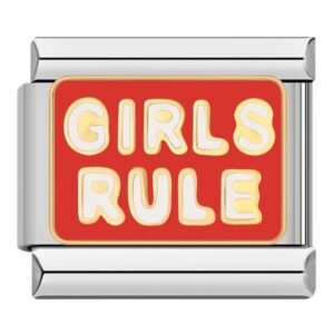 Charm Girls RULE!" by Italian Bracelet