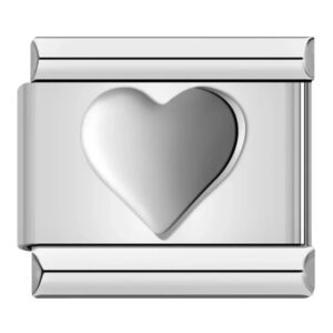 Charm Silver Heart from Italian Bracelet