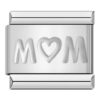 Charm Love MOM Silver from Italian bracelet