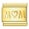 Charm Love MOM Gold by Italian Bracelet