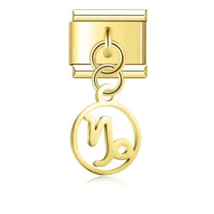 Charm Capricorn - Steenbok van Italian Bracelet