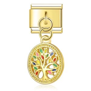 Charm Golden Tree of Life from Italian Bracelet