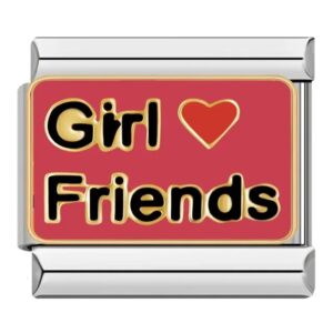 Charm Girl Friends from Italian Bracelet