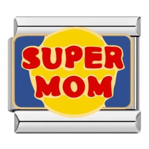 Charm Super Mom from Italian Bracelet