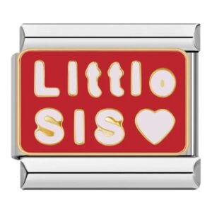 Charm Little Sis van Italian Bracelet