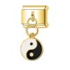 Charm Yin Yang Gold from Italian Bracelet