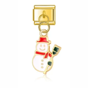 Charm My Snowman and Me van Italian Bracelet