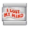 Charm I Lost My Mind van Italian Bracelet