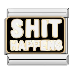 Charme Shit Happens von Italian Bracelet