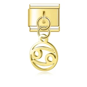 Charm Cancer - Kreeft sterrenbeeld van Italian Bracelet