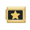 Charm Gold Star Gold von Italian Bracelet