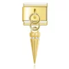 Charm Pendel Gold von Italian Bracelet