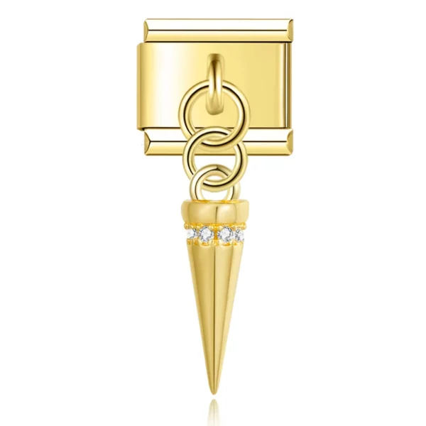 Charm Pendel Gold von Italian Bracelet