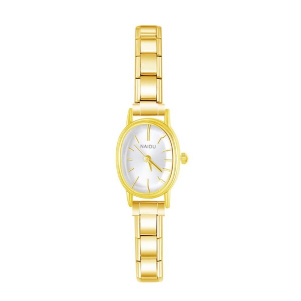Horloge Ellipse Goud van Italian Bracelet