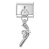 Charm Pistola Zilver van Italian Bracelet