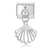 Charm Sea Shell zilver van Italian Bracelet