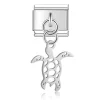 Charm Meeresschildkröte silber von Italian Bracelet
